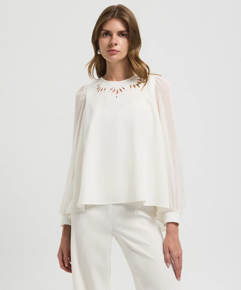 ابيكول Layered Cutout Jumpsuit